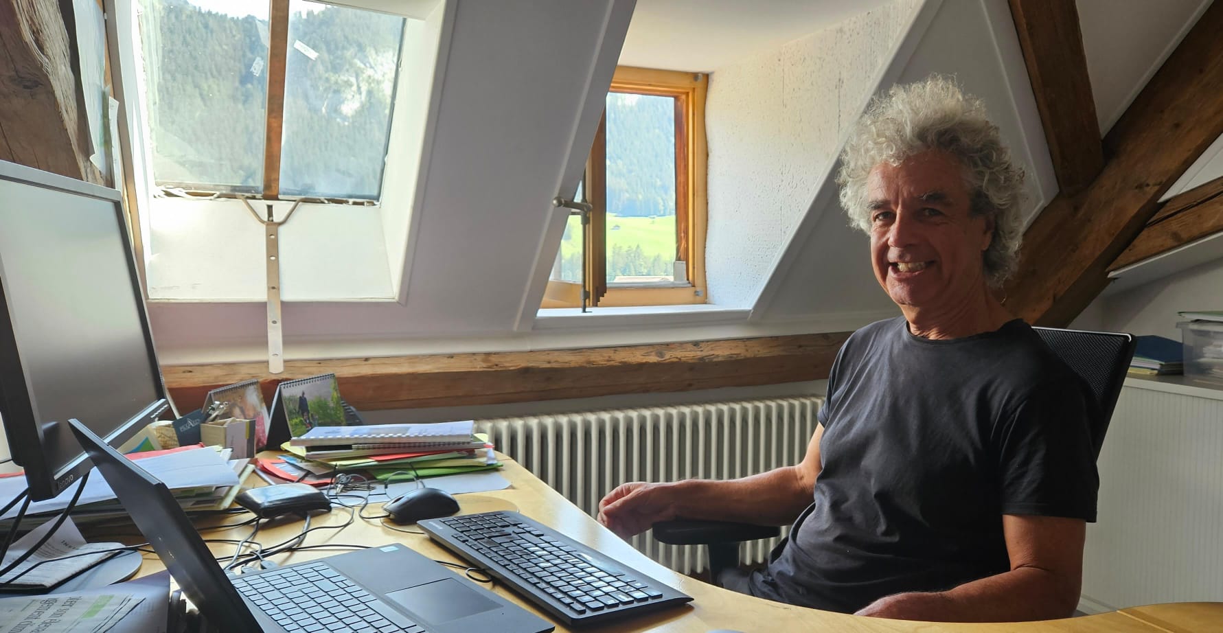 Le directeur et l'un des fondateurs du parc naturel régional Gruyère-Pays d'Enhaut prend sa retraite